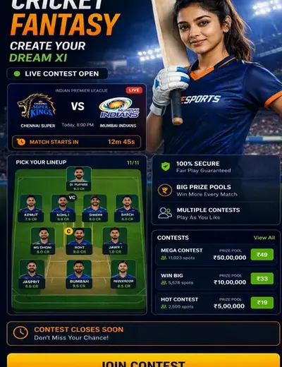 Cric10apkplay (Cric10 apk play) fantasy cricket & matchday visual 3